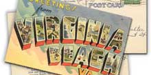 Virginia Beach Postcard from digital archives at VBPL 