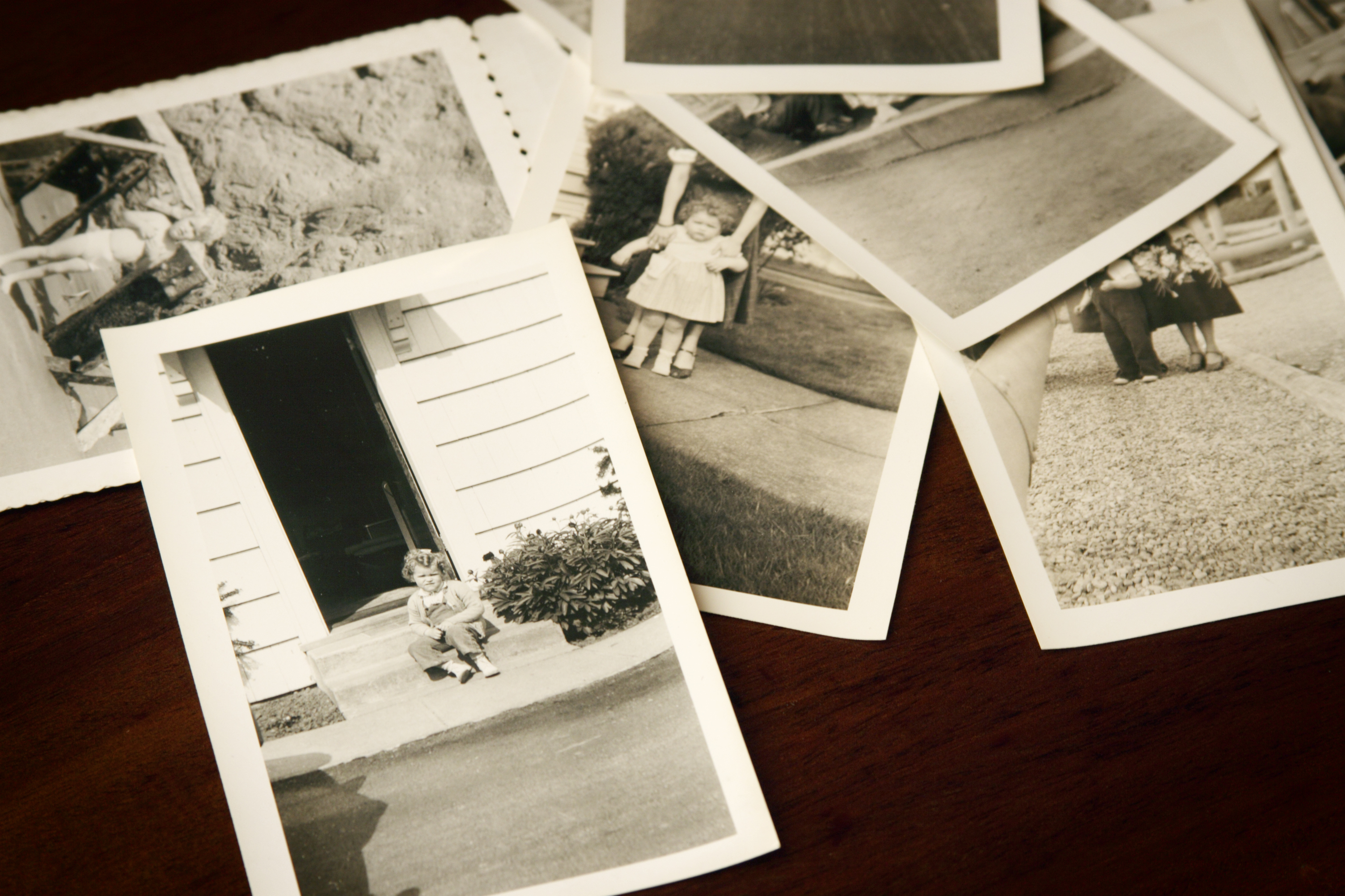 Old photos that can be scanned with our new technology