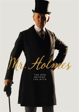 Image from the movie, Mr. Holmes, showing the aged Sherlock Holmes