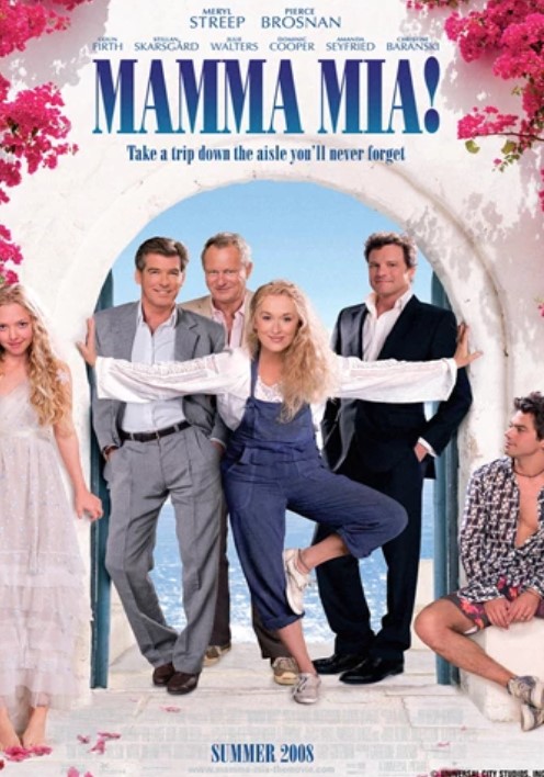 Movie poster for Mamma Mia!