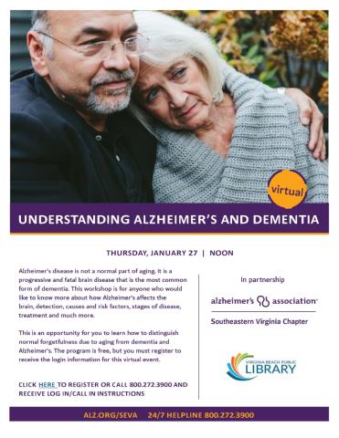 Understanding Alzheimer's flyer