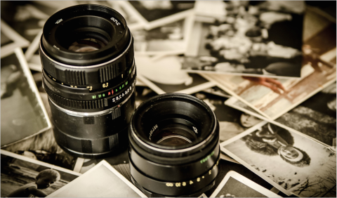 Camera lenses and photographs