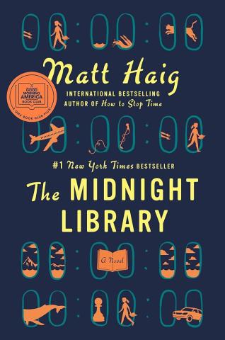 The book cover for "The Midnight Library" by Matt Haig.