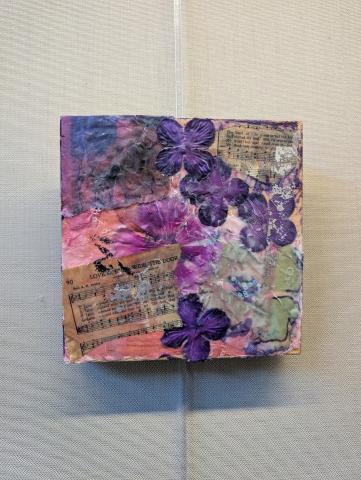 Encaustic art by Wanda Guanno