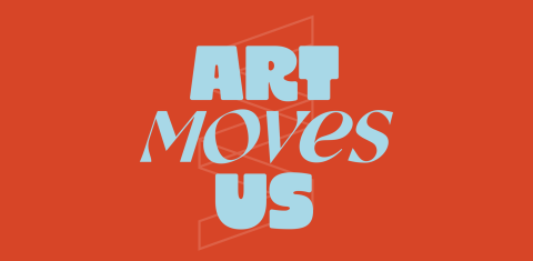 MOCA Art Moves Us Word Art 