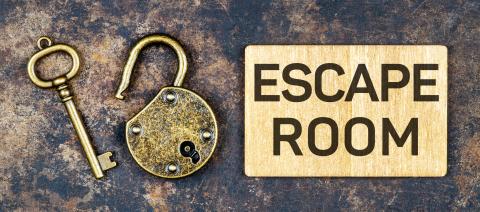 Key and lock escape room