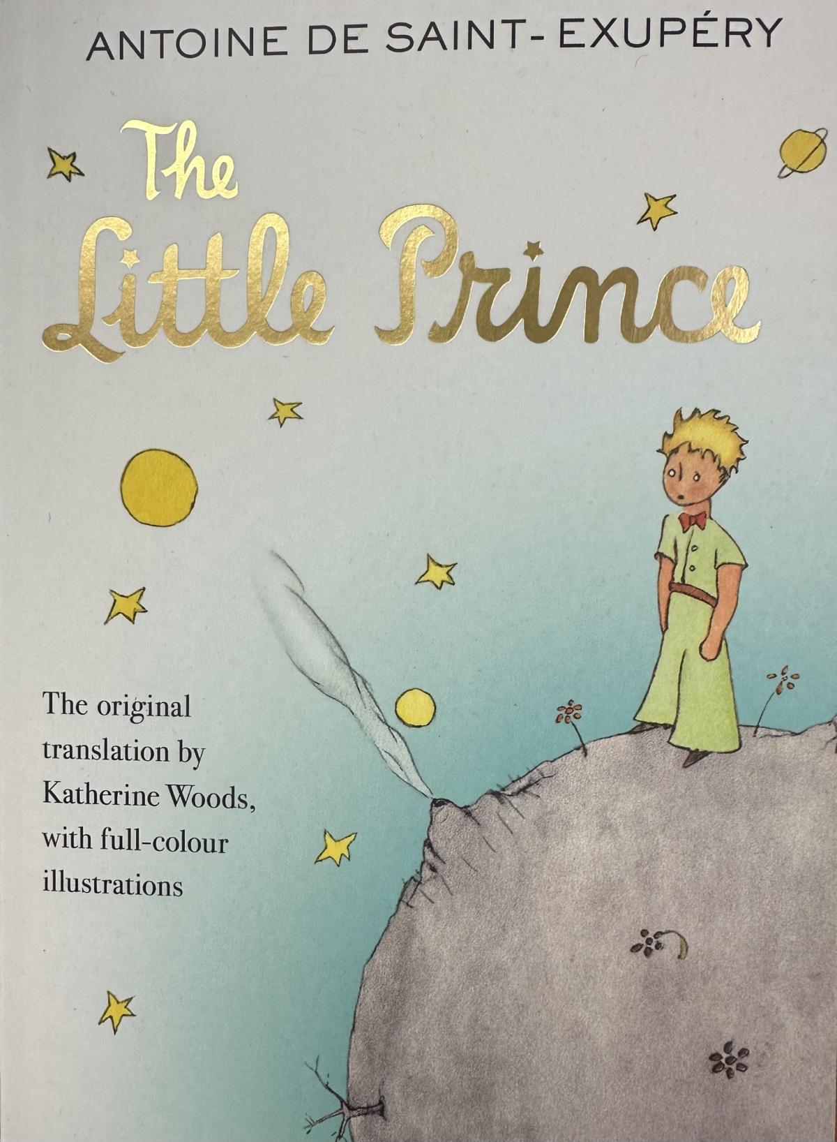 Cover of the book "The Little Prince". 