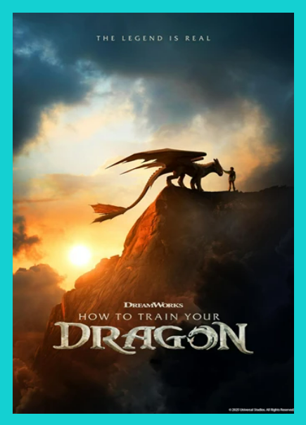 How To Train Your Dragon Movie Poster
