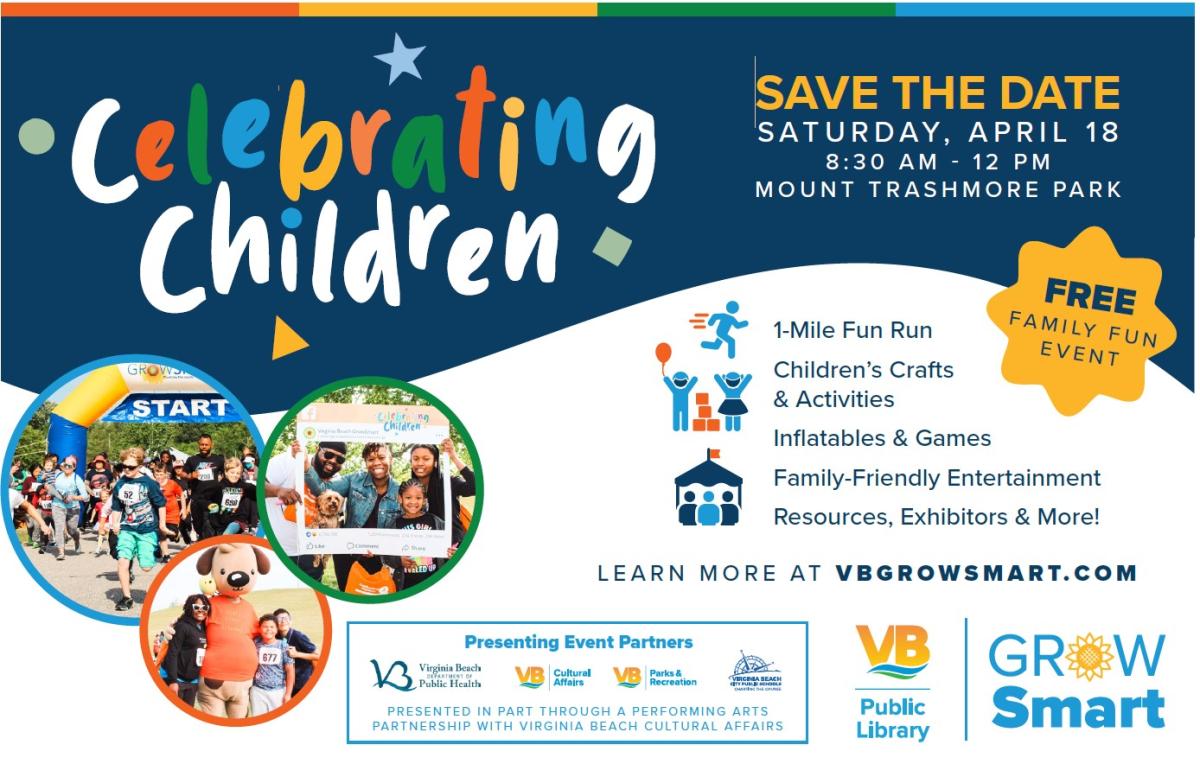 Celebrating children save the date for April 18th 